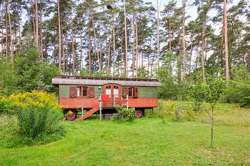 Ferienhaus für 2 Personen, mit Balkon, mit Haustier in Lychen
