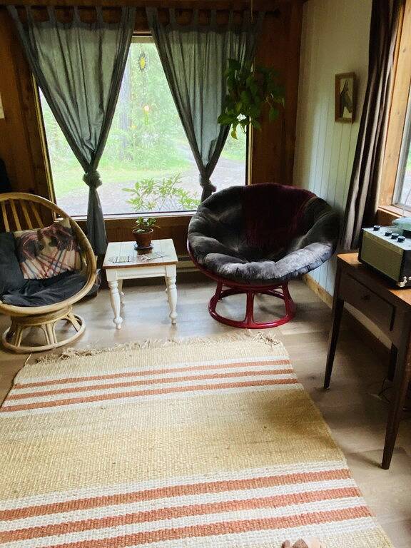 Hören Sie den Fluss vom gemütlichen Mt Hood Cabin W / Woodstove & Dogs Ok! in Welches, Mount Hood