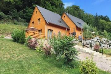 Chalet pour 5 personnes, avec jardin et terrasse à Munster