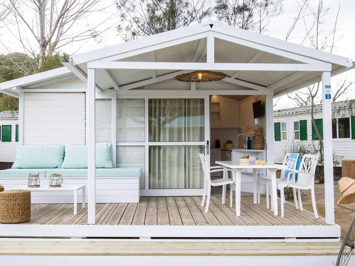 Chalet für 5 Personen, mit Terrasse und Pool in Tarragona