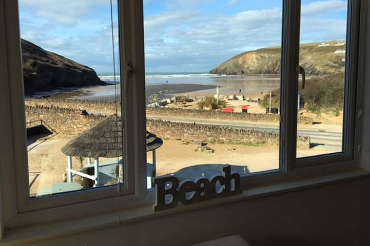 Holiday rental for 6 people, with Balcony in Mawgan Porth