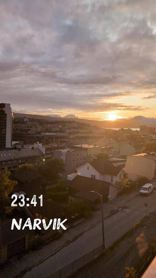 Gîte pour 2 personnes, avec vue ainsi que vue sur le lac et terrasse dans Narvik - 2
