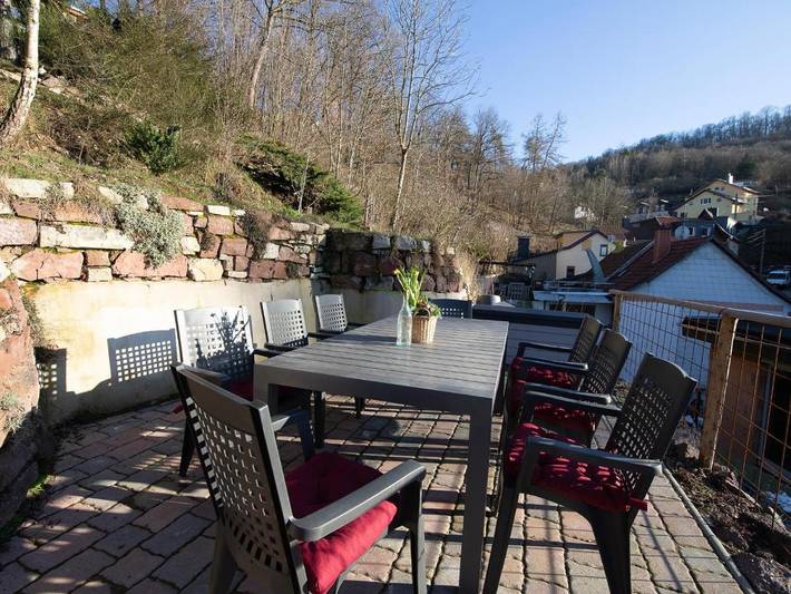 Ferienhaus für 10 Personen, mit Garten und Ausblick in Wartburg - 2