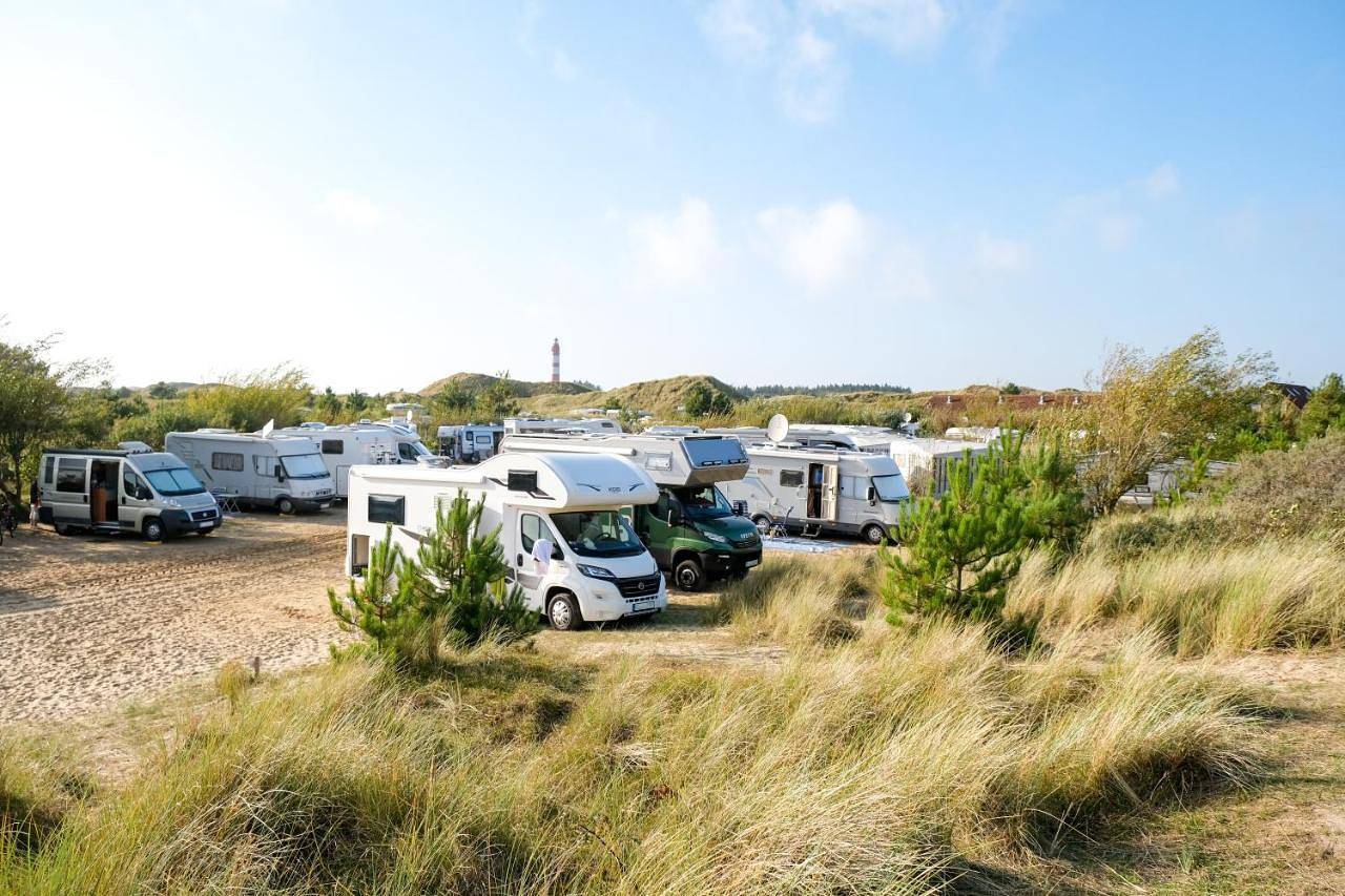Comfort Pitch approx. 80 sqm for Caravans (bring your own vehicle) in Wittdün, Amrum