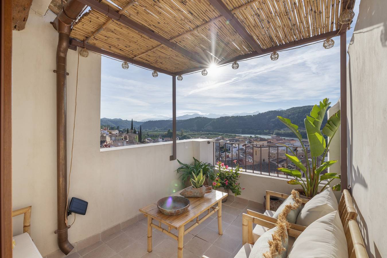 Casa rural 'Lo Mirador De Les Roques' con vistas a la montaña, wifi y aire acondicionado in Benifallet, Tierras del Ebro