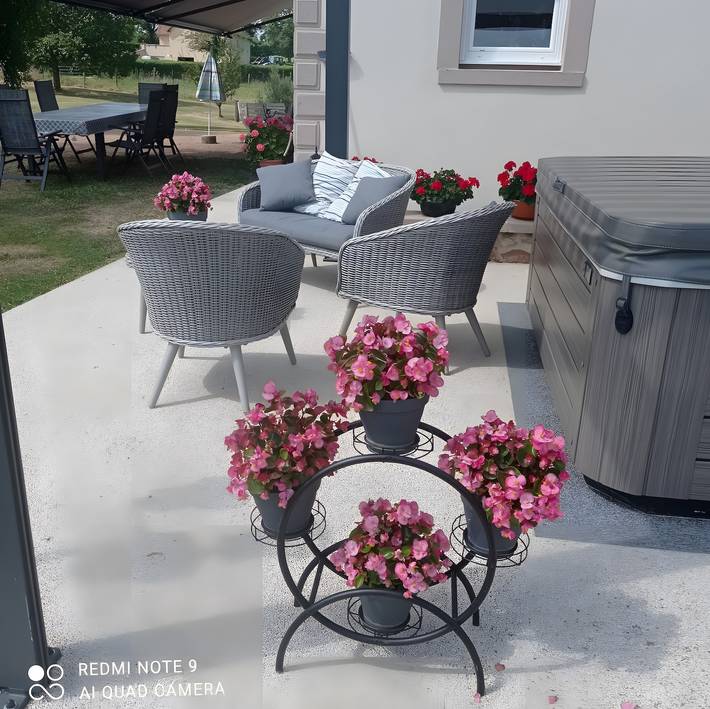 Chambre d’hôte pour 2 personnes, avec Jacuzzi et Jardin