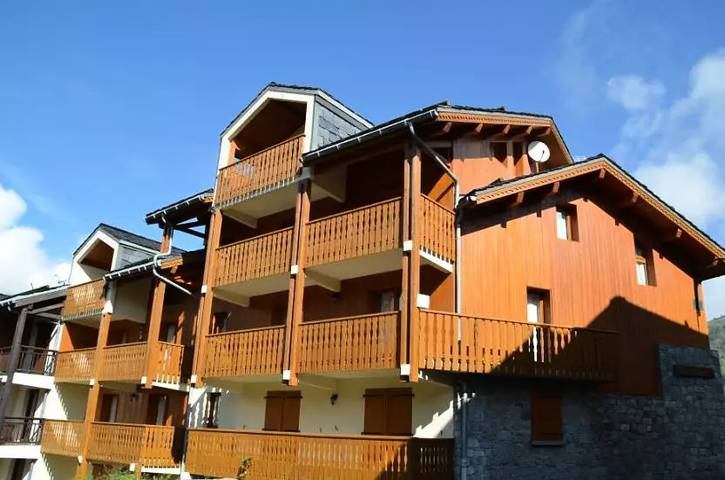 Ganze Wohnung, Ferienwohnung 3 Zimmer Kabine für 6 Personen mit großem Balkon in Saint-Martin-de-Belleville, Vanoise-Massiv