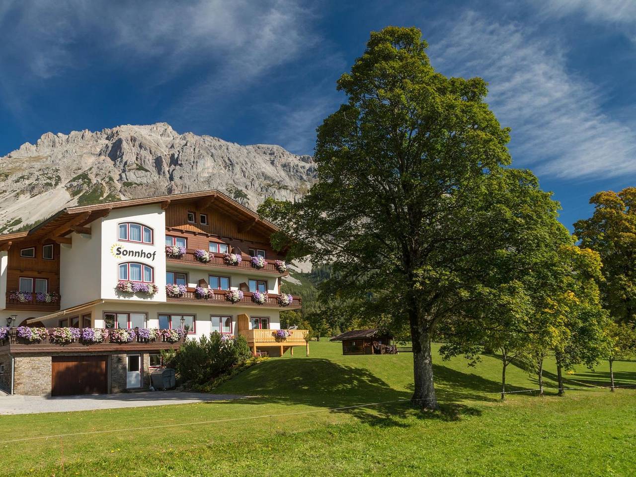 Sonnhof - Einzelzimmer ohne Balkon, Du/Wc in Ramsau am Dachstein, Schladming-Dachstein