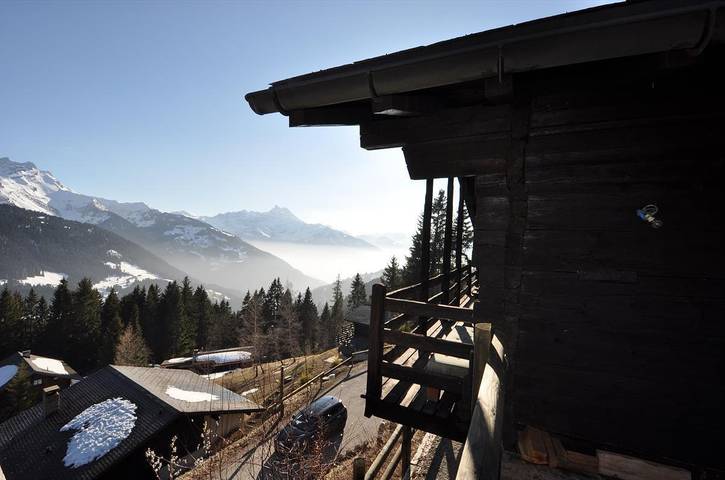 Gîte pour 8 personnes, avec Balcon ainsi que Balcon/Terrasse et Jardin à Gryon - 3