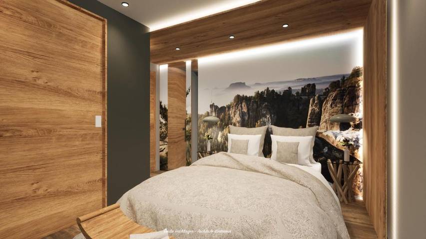 Hôtel pour 4 personnes, avec jardin