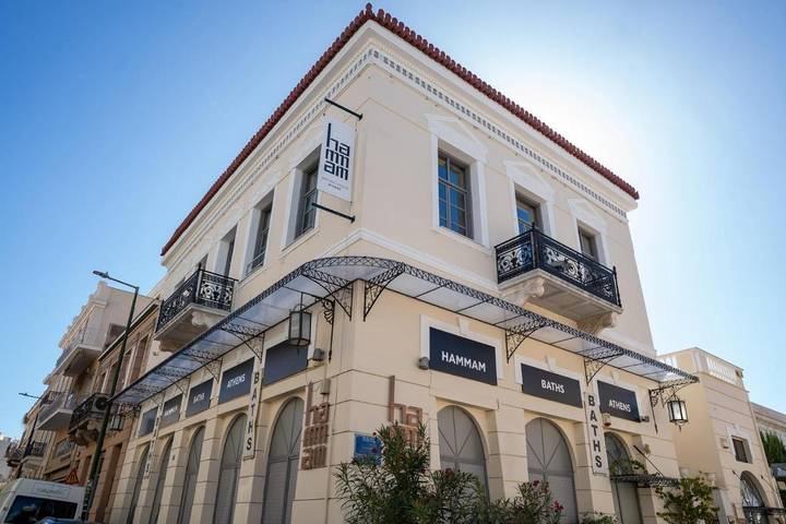 B&b per 2 persone, con terrazza e sauna nonché panorama, con animali domestici in Atene