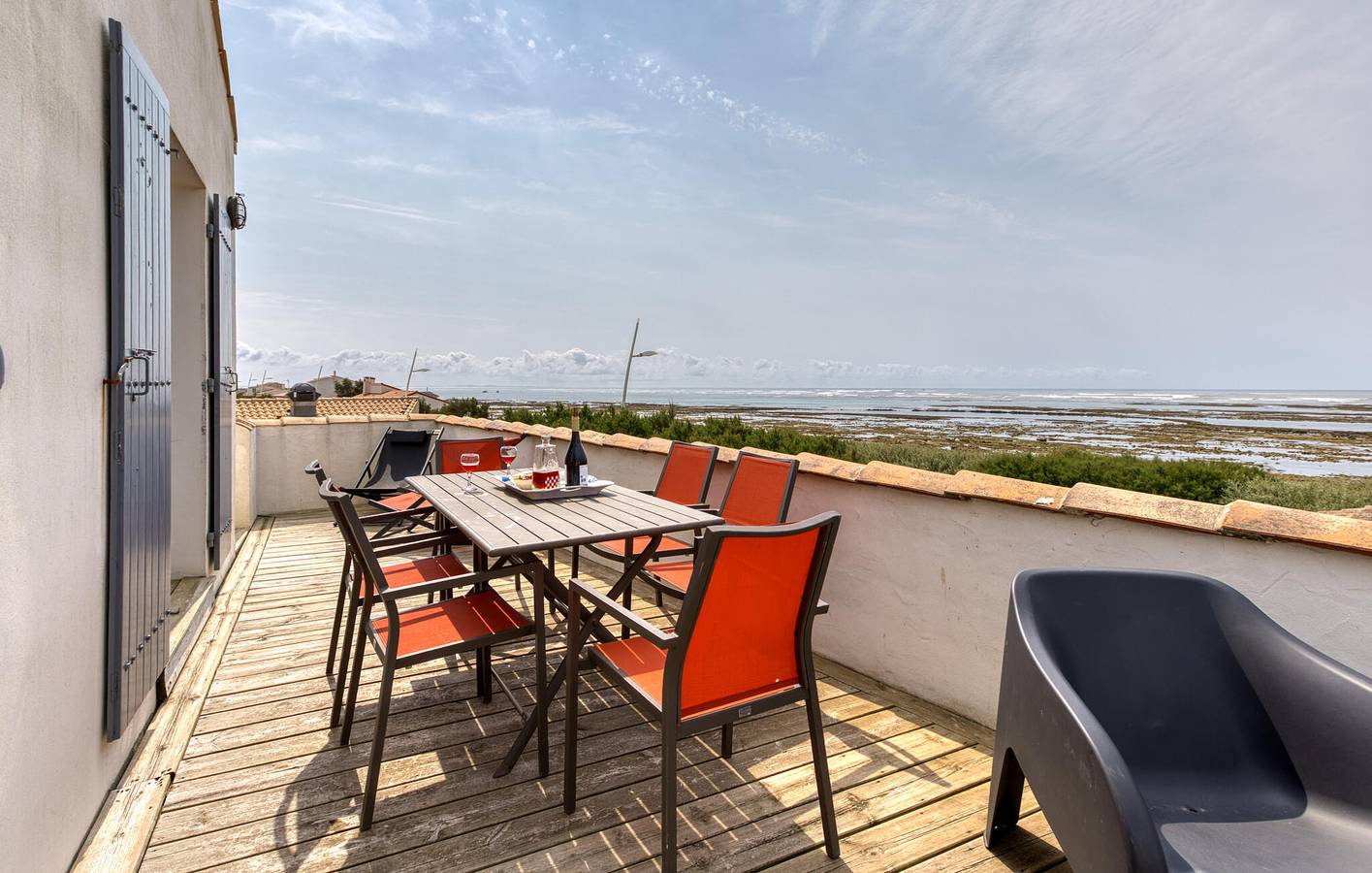 Apartamento con vistas al mar, jardín y aparcamiento, a 500 m de la playa in La Cotinière, Saint-Pierre-d'Oléron