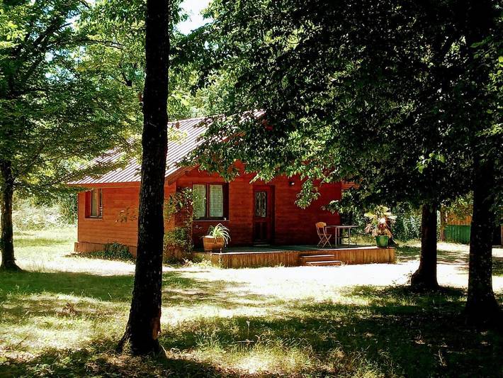 Chalet pour 4 personnes, avec jardin et vue