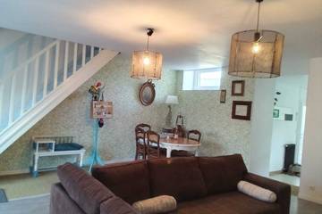 Location de vacances pour 4 personnes, avec jardin dans Saint-Guinoux