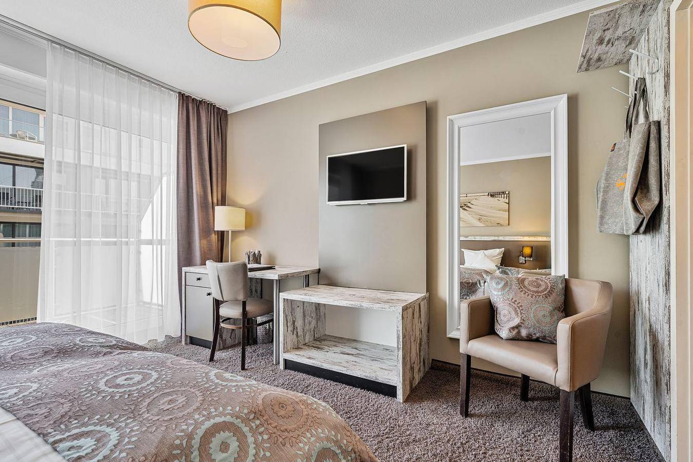 Hotel Strand No 1 - Doppelzimmer 1 - Landseite in St. Peter-Bad, St. Peter-Ording