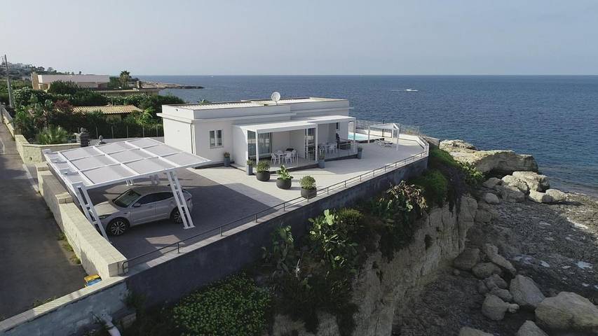 Ferienhaus für 4 Personen, mit Terrasse und Pool sowie Ausblick - 1