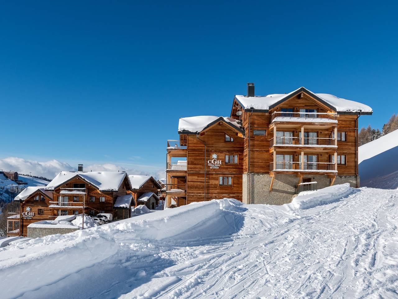 Appartement entier, Cgh Rés&Spa White Pearl 5* in La Plagne, La Plagne-Tarentaise