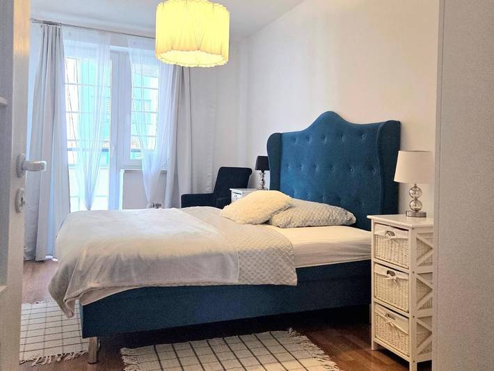Apartament wakacyjny dla 8 osób, z Balkon w Elbląg