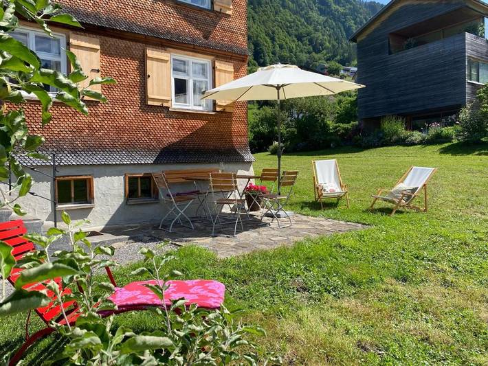 Location de vacances pour 4 personnes, avec terrasse et vue à Bezau - 2