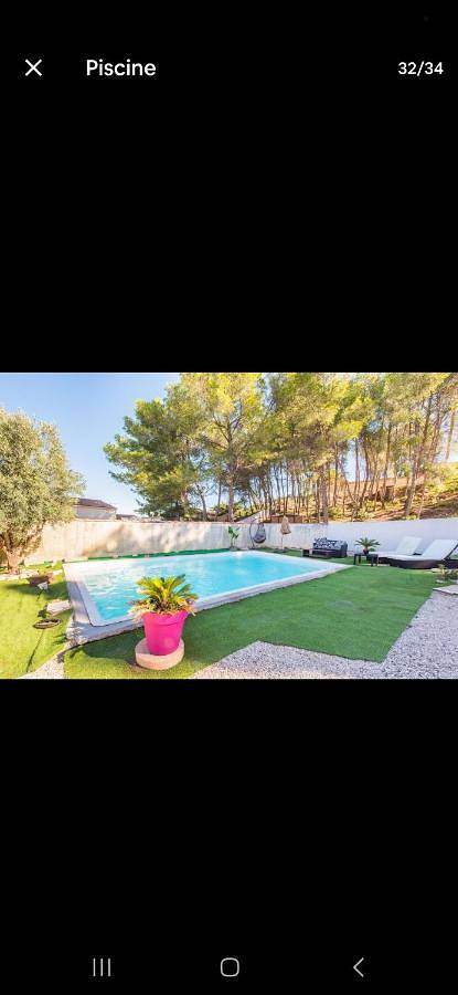 Villa pour 8 personnes, avec vue ainsi que piscine et jardin à Martigues - 4