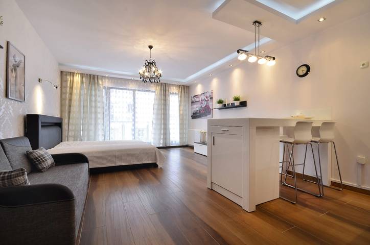 Vacation rental for 2 people, with pool and balcony/terrace, kid friendly in Gdansk