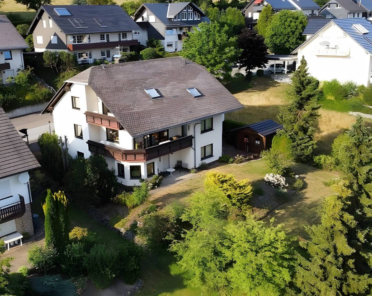 Ganze Wohnung, Haus Gerda mit Bergblick, privater Terrasse und Wlan in Willingen, die Mittelgebirge