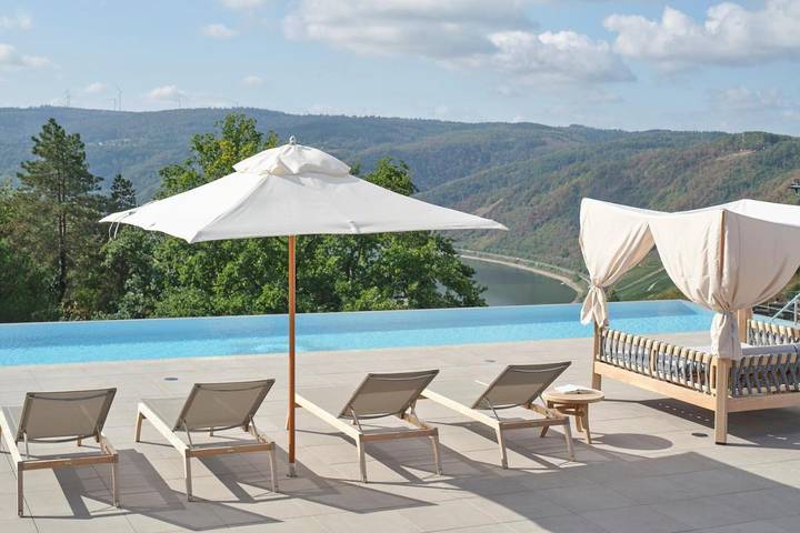Hotel für 2 Personen, mit Terrasse und Garten sowie Pool und Sauna in Boppard