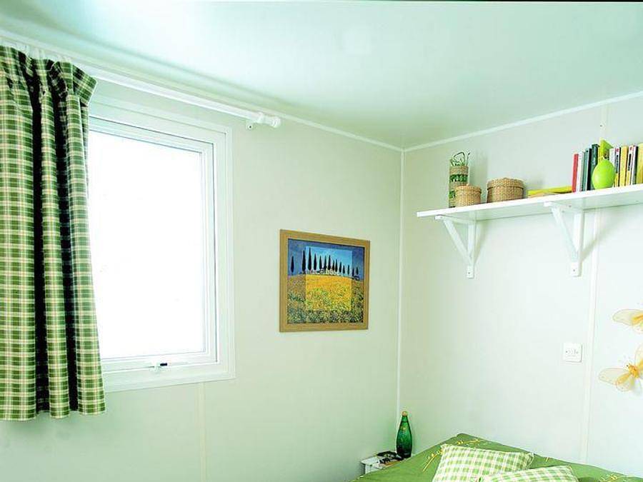 Flower Camping L'Echo du Malpas - Mobilheim 8 personen - Mobilheim Confort 31m² / 3 Zimmer + Tv + Unüberdachte Terrasse 6/8 Pers. in Monceaux-sur-Dordogne, Tulle und Umgebung