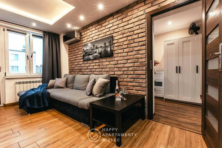 Apartament wakacyjny dla 4 osób, z Balkon i Taras oraz Widok w Mielec
