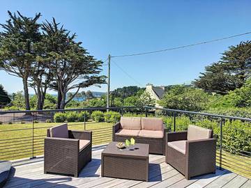 Location de vacances pour 6 personnes, avec jardin dans Plage de Postolonnec
