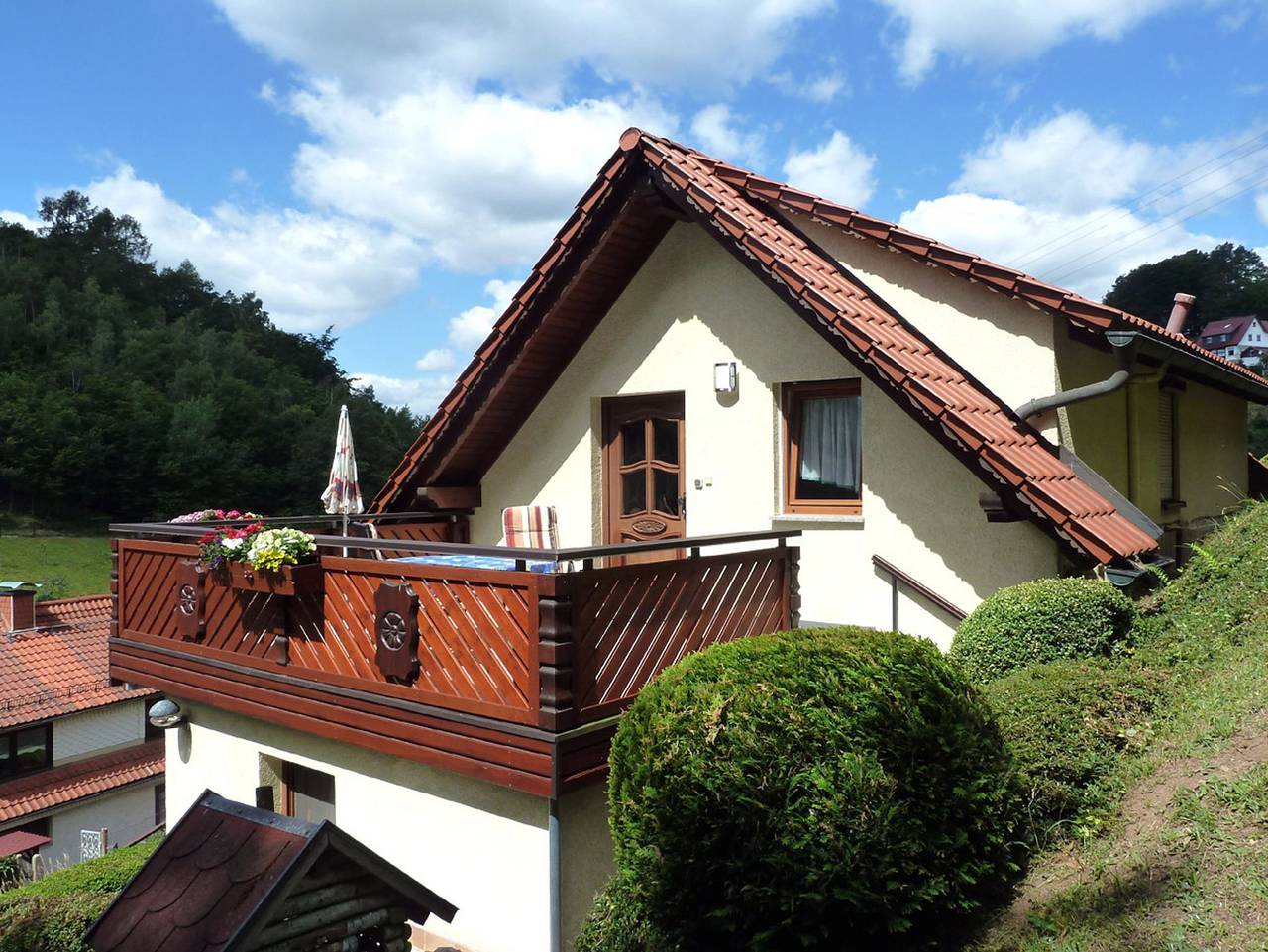 Ferienhaus Auwallenburg - Ferienhaus Auwallenburg in Brotterode-Trusetal, Rennsteig