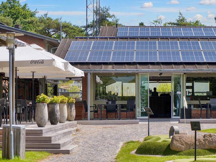 Ferienhaus für 6 Personen, mit Sauna und Terrasse, mit Haustier an der Kattegat Küste