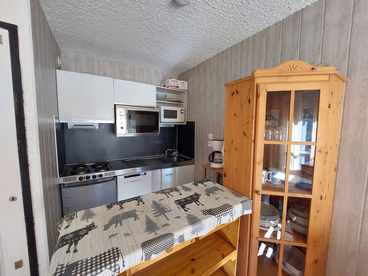 Studio entier, Studio au pied des pistes avec balcon et animaux acceptés in Mont-de-Lans, Les Deux Alpes