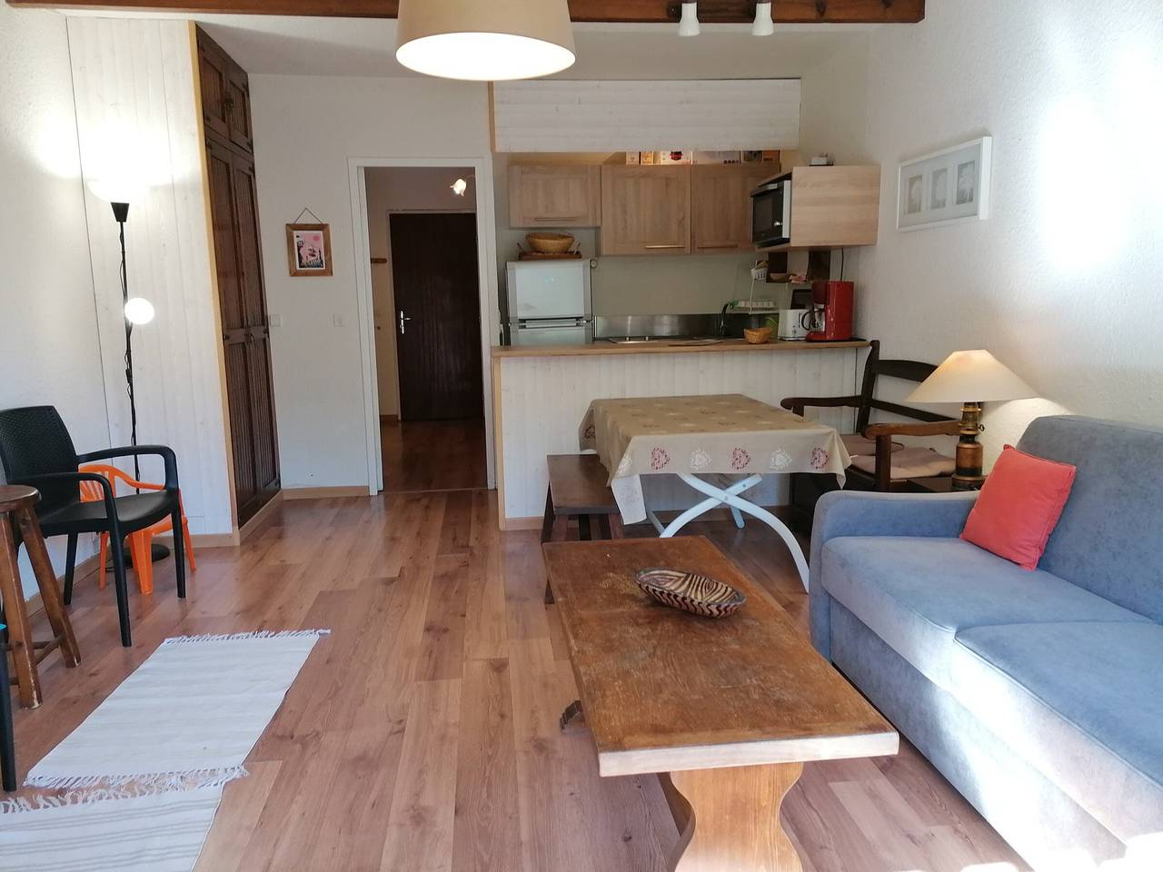 Estudio entero, Estudio acogedor renovado, en las pistas y cerca del centro de Pra Loup in Pra-Loup, Uvernet-Fours