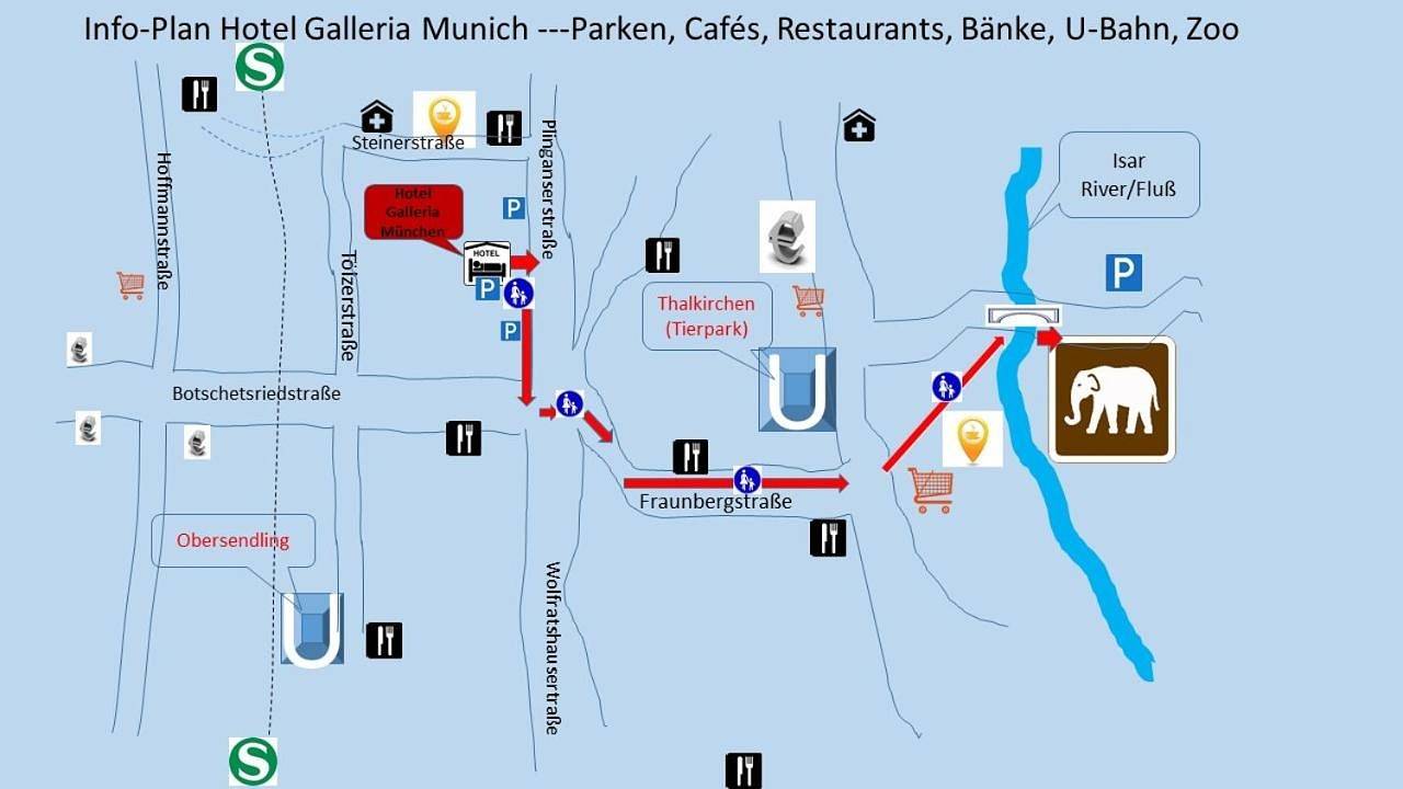 Hotel Galleria in München Thalkirchen, München