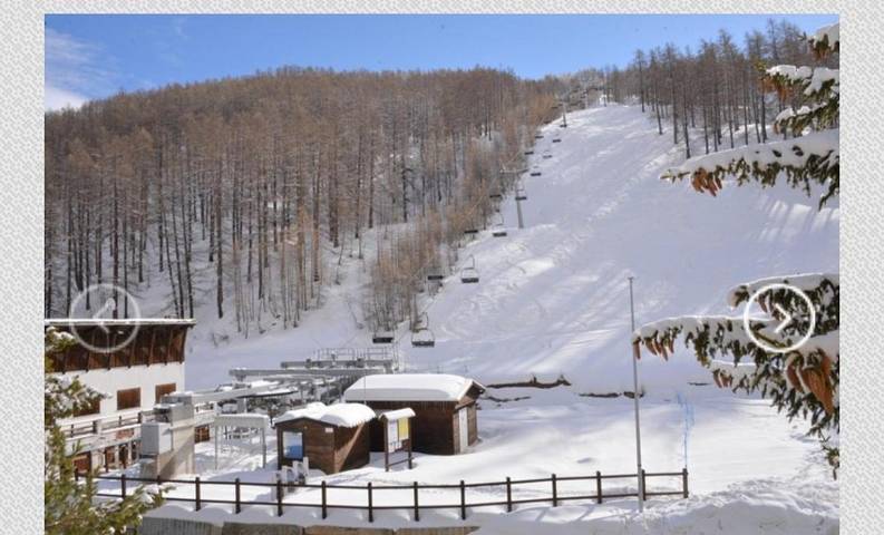 Gîte pour 4 personnes, avec jardin et vue dans Borgata Sestriere