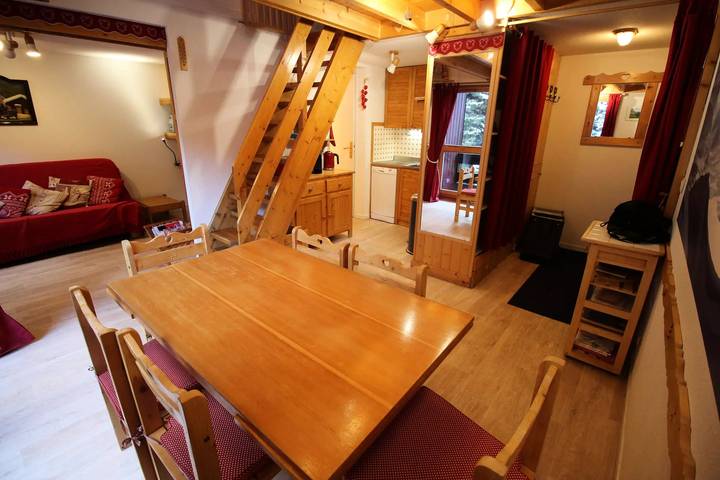 Gîte pour 8 personnes, avec balcon à Villarodin-Bourget - 4