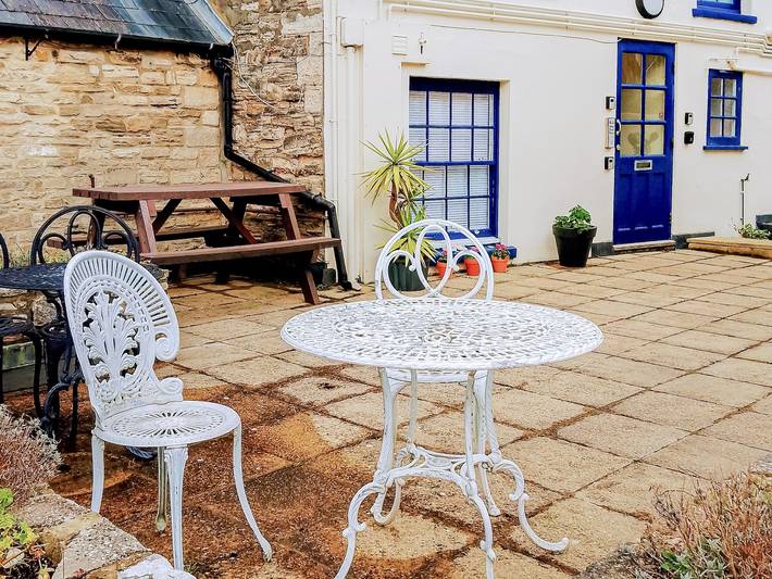 Log cabin for 2 people, with garden in Swanage