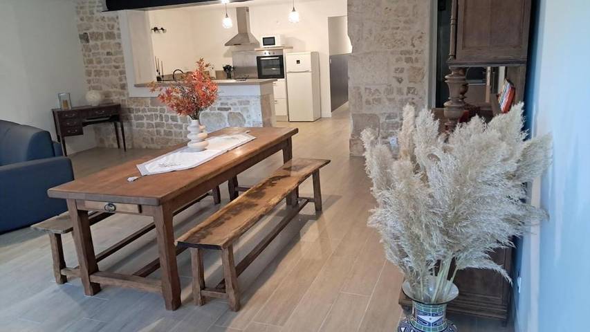 Gîte pour 6 personnes, avec terrasse à Luçon