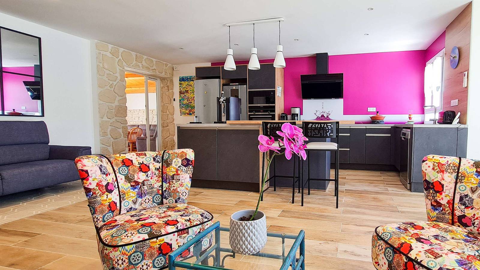 Appartement de vacances entier, Superbe villa avec piscine, boulodrome et parking in Sainte-Marie-de-Ré, Île de Ré