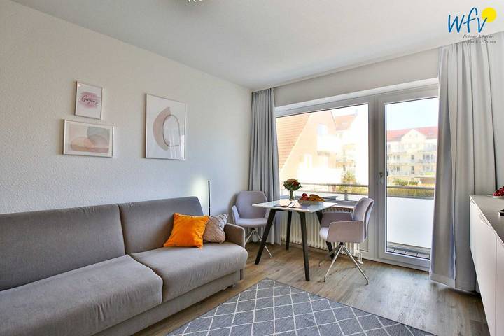 Ferienwohnung für 2 Personen, mit Balkon auf den Ostfriesische Inseln - 2