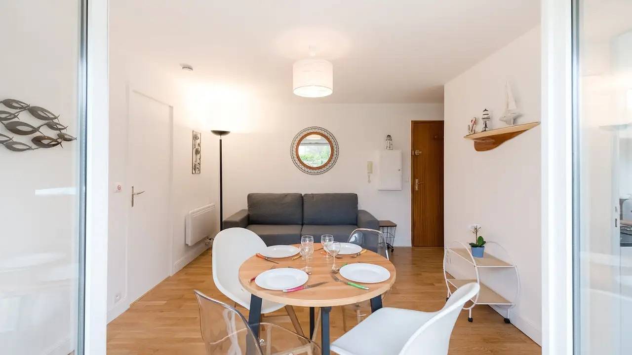 Apartamento vacacional entero, Ferienwohnung für 4 Personen (40 m²) in Port-en-Bessin-Huppain in Port-en-Bessin-Huppain, Región de Bayeux
