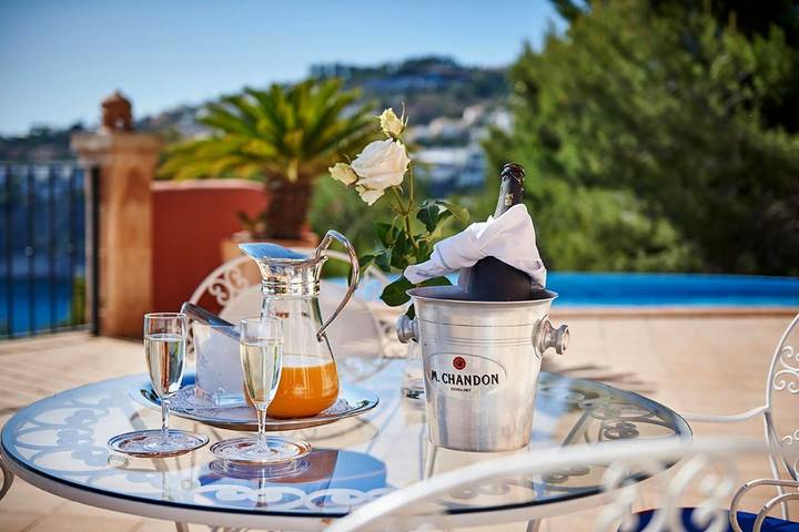 Gîte pour 2 personnes, avec piscine ainsi que jardin et vue dans Andratx - 3