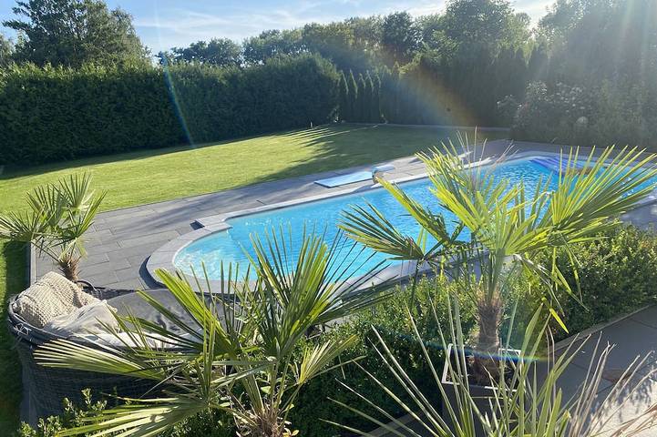 Ferienhaus für 6 Personen, mit Balkon und Garten in Berlin