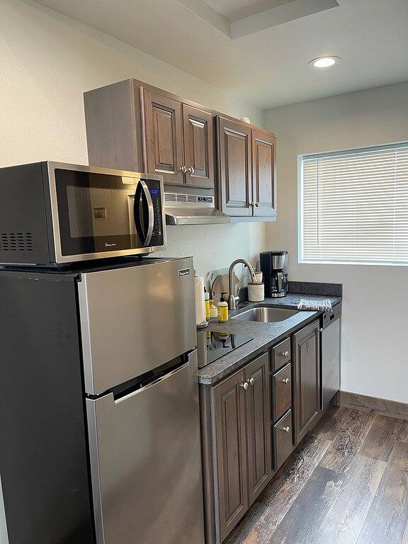 Ganze Wohnung, Corral Villas
Deluxe studios in the north entrance to Yellowstone in Gardiner, Absaroka Range