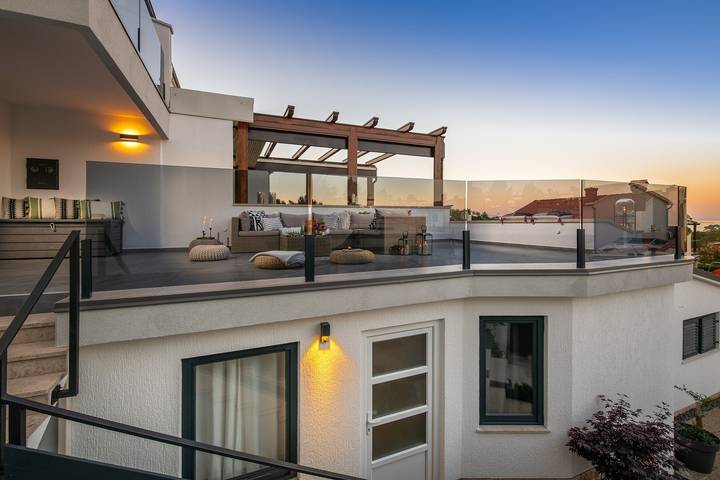 Ferienhaus für 8 Personen, mit Meerblick und Garten in Medulin - 2