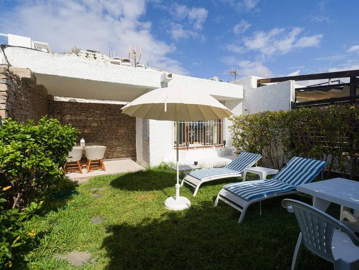 Bungalow für 4 Personen, mit Ausblick und Garten in Puerto Rico (Gran Canaria) - 3