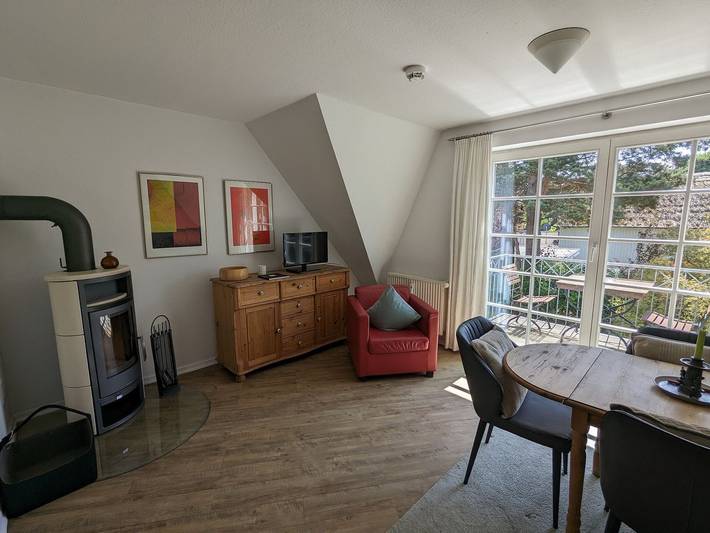 Ferienwohnung für 3 Personen, mit Balkon und Balkon/Terrasse, mit Haustier in Born a. Darß - 2