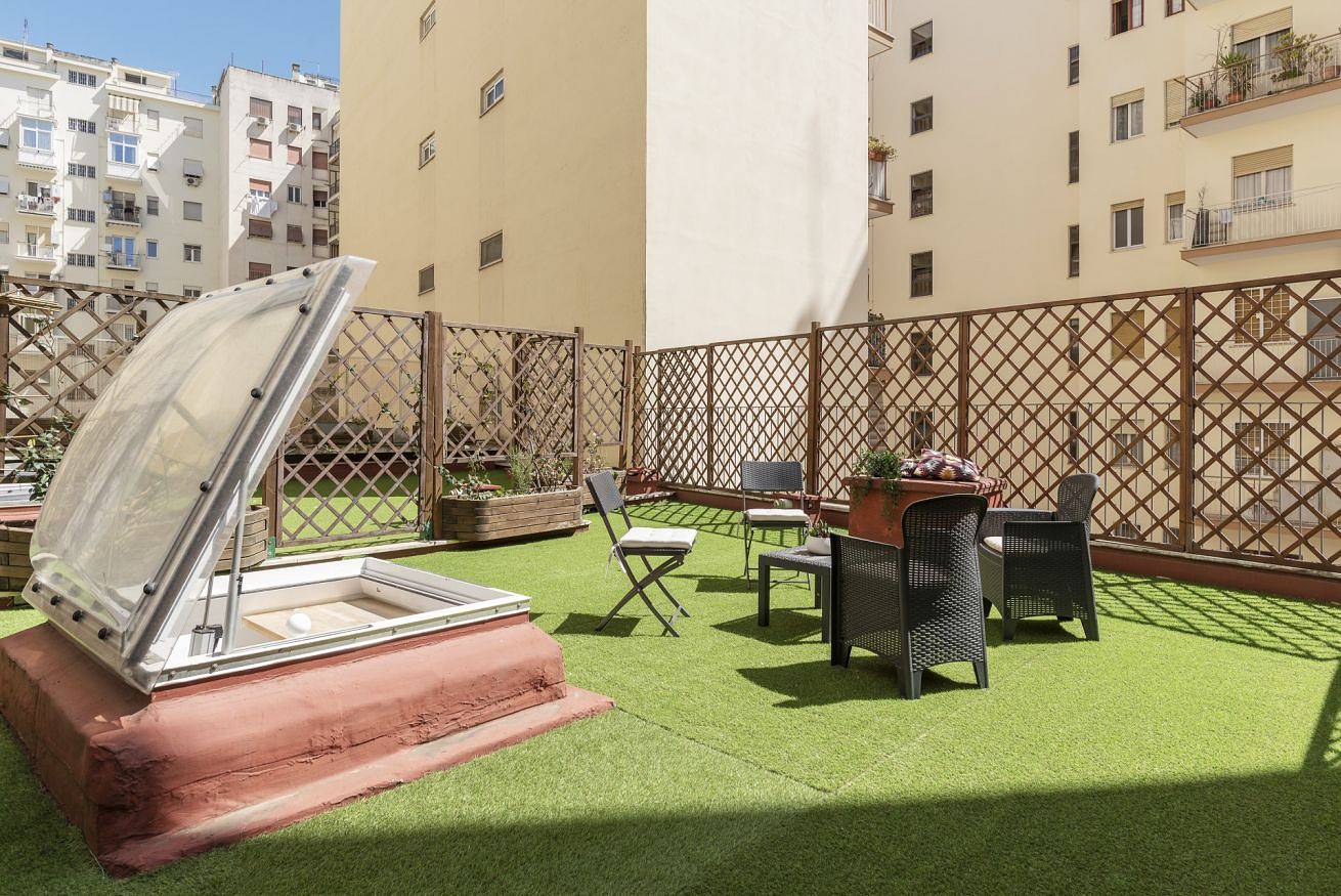 Geheel appartement, Tiburtina Terrace Apartment in Rome, Provincie Rome