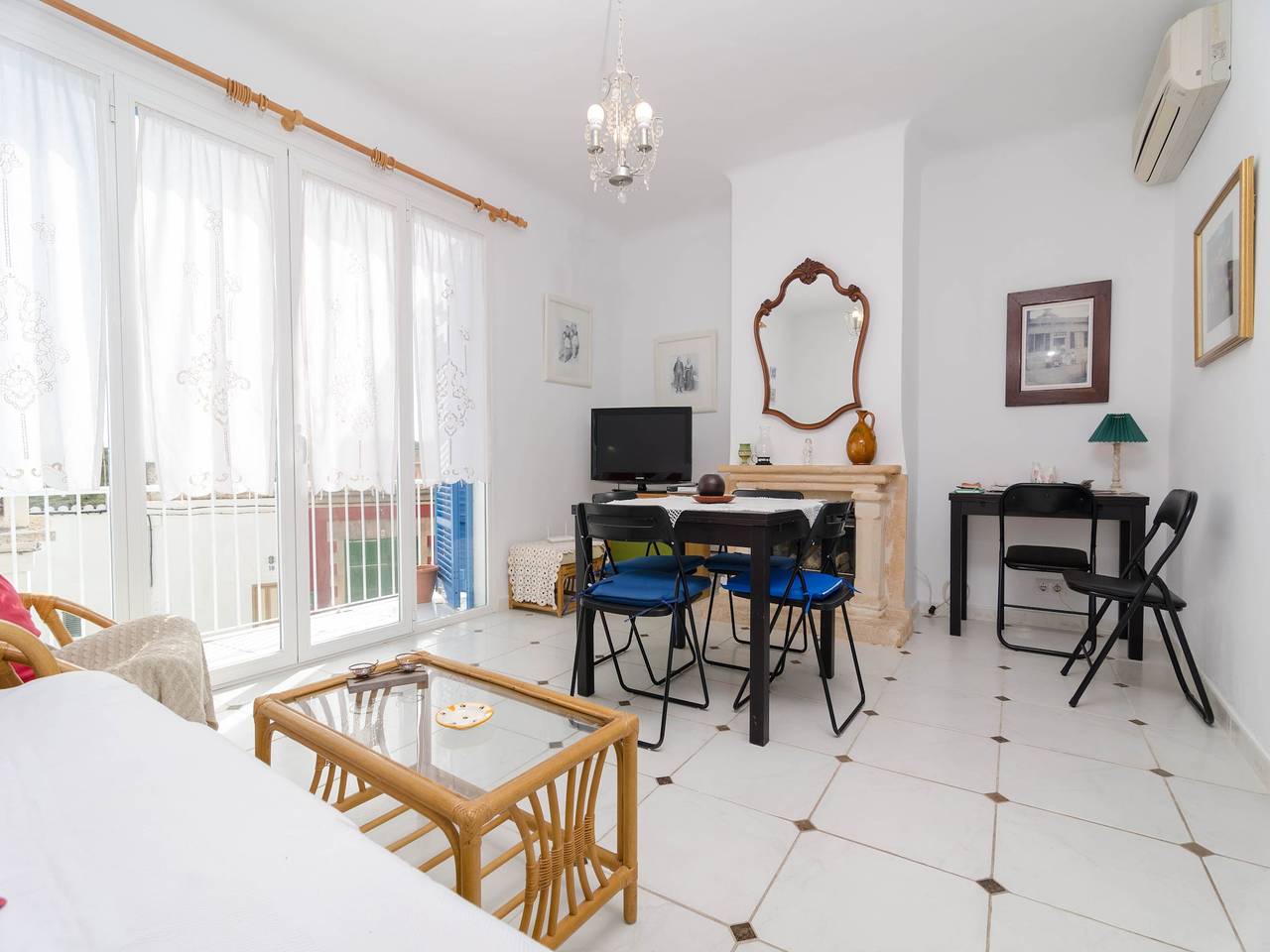 Appartement de vacances entier, Appartement à Porto Colom avec terrasse & Bbq in Portocolom, Felanitx